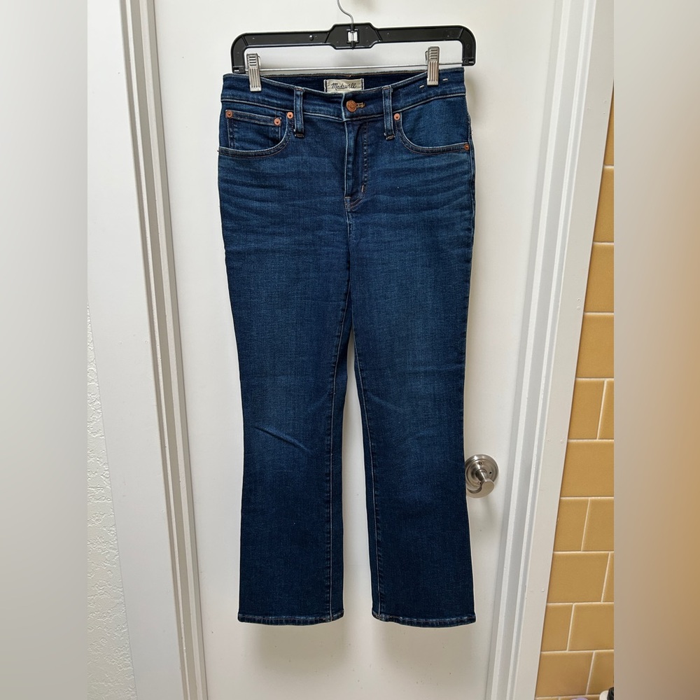 Madewell size 25 straight leg jeans
